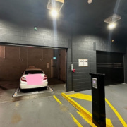 Indoor lot parking on  