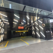 Indoor lot parking on  