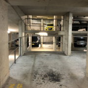 Indoor lot parking on  