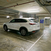 Indoor lot parking on  
