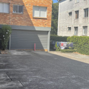 Outdoor lot parking on  