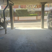 Outdoor lot parking on  