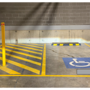 Indoor lot parking on  