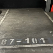 Indoor lot parking on  