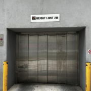 Indoor lot parking on  