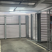 Indoor lot parking on  
