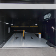Indoor lot parking on  