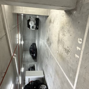 Indoor lot parking on  