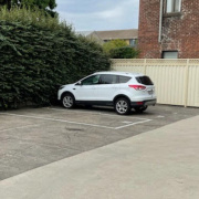 Outdoor lot parking on  