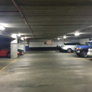 Indoor lot parking on  