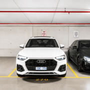 Indoor lot parking on  