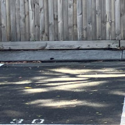 Outdoor lot parking on  