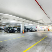 Indoor lot parking on  