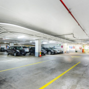 Indoor lot parking on  