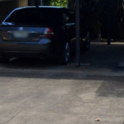 Driveway parking on  