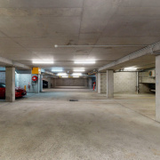 Indoor lot parking on  
