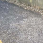 Outside parking on Outside parking on