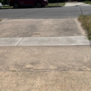 Driveway parking on  