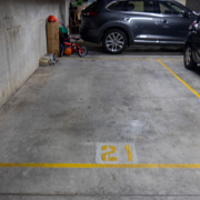 Indoor lot parking on  