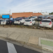 Outdoor lot parking on  