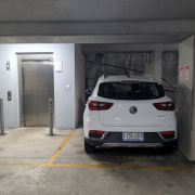 Indoor lot parking on  