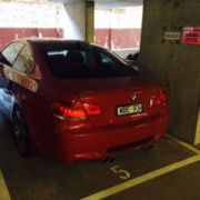 Undercover parking on Franklin Street in Melbourne