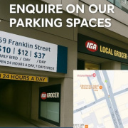 Indoor lot parking on  