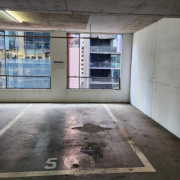 Indoor lot parking on  