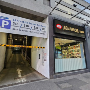 Indoor lot parking on  