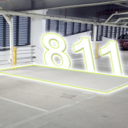 Indoor lot parking on  
