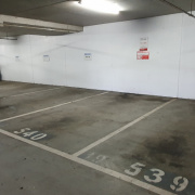 Indoor lot parking on  