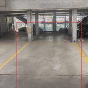 Indoor lot parking on  