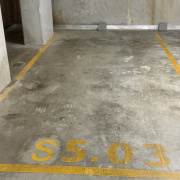 Indoor lot parking on  