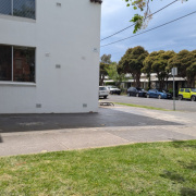Outdoor lot parking on Outdoor lot parking on