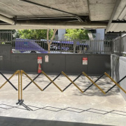 Outdoor lot parking on  
