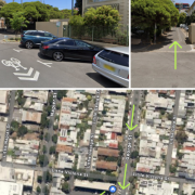 Outdoor lot parking on  