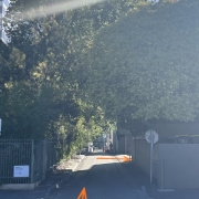 Outdoor lot parking on  