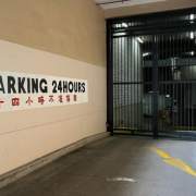 Indoor lot parking on  