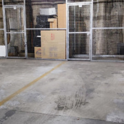 Indoor lot parking on  
