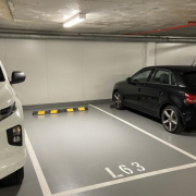 Indoor lot parking on  