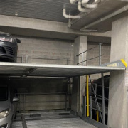 Indoor lot parking on  