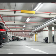 Indoor lot parking on  