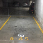Indoor lot parking on  