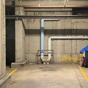 Indoor lot parking on  