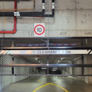 Indoor lot parking on  