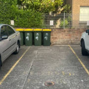 Outdoor lot parking on  