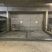 Indoor lot parking on  