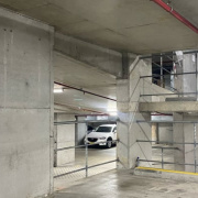 Indoor lot parking on  