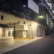 Indoor lot parking on  