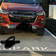 Driveway parking on  